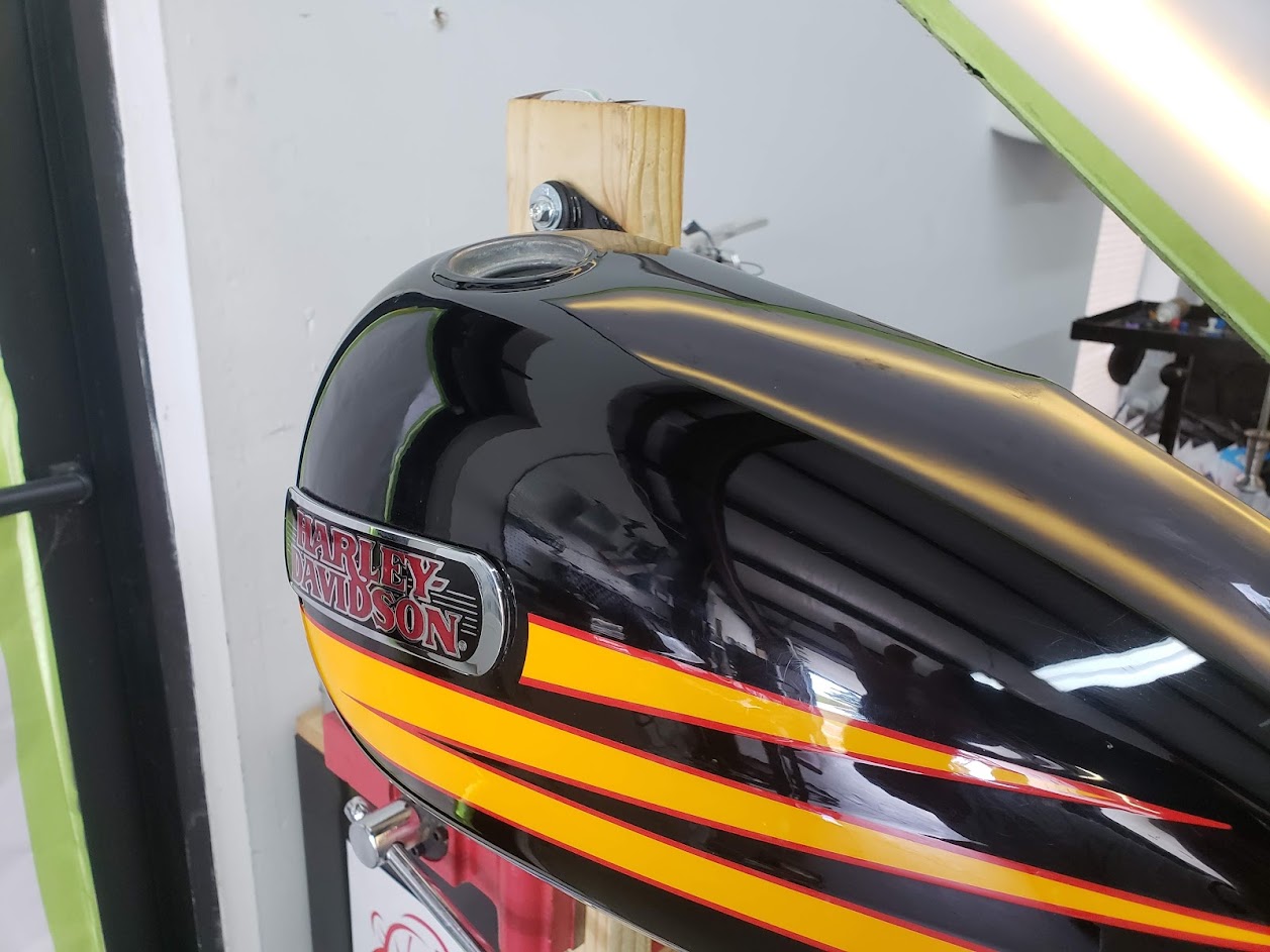 Harley-Davidson — Gas Tank — after