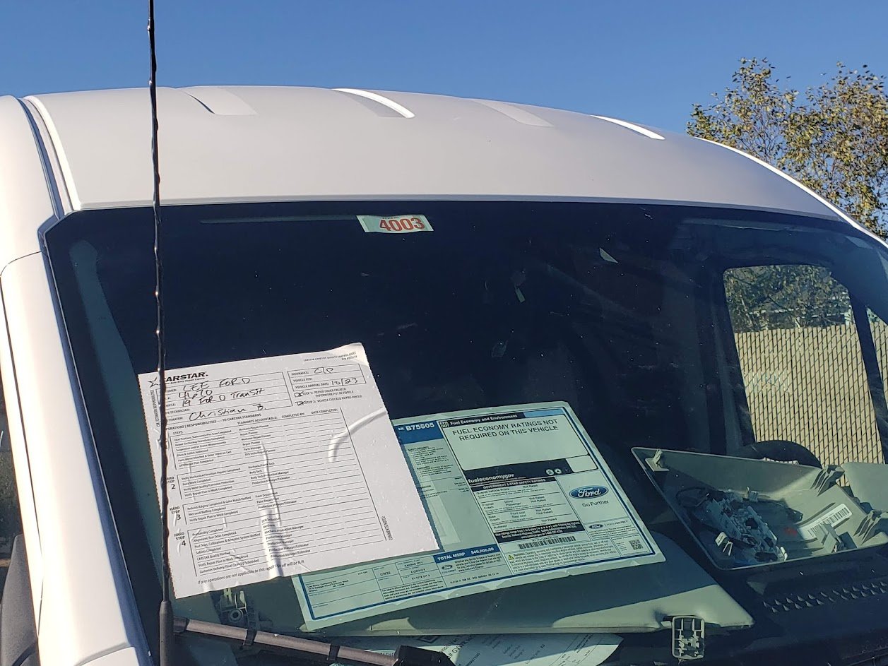 Ford Transit — Roof Panel — after