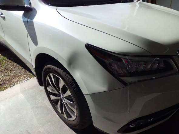Acura MDX — Right Front Fender — before