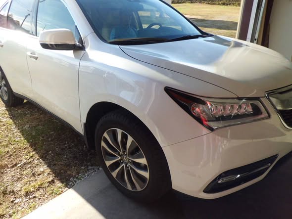 Acura MDX — Right Front Fender — after